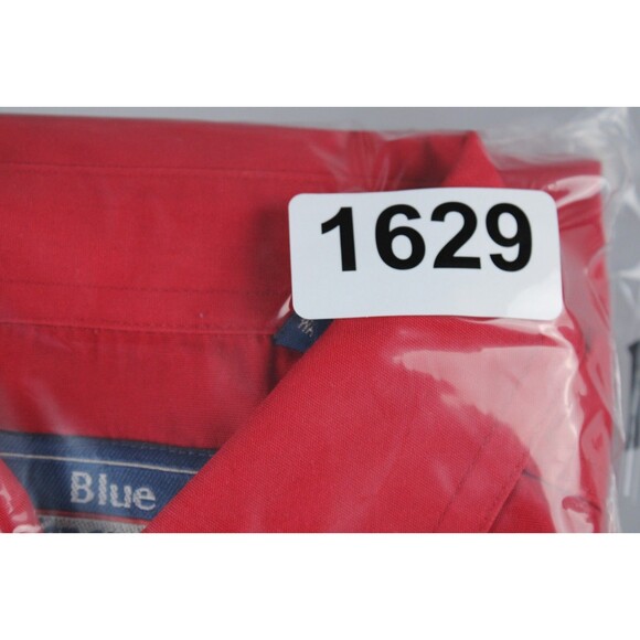 Cafe Pilon Extreme Espresso Coffee Button Shirt Red Size Medium Promo Employee - Picture 16 of 16